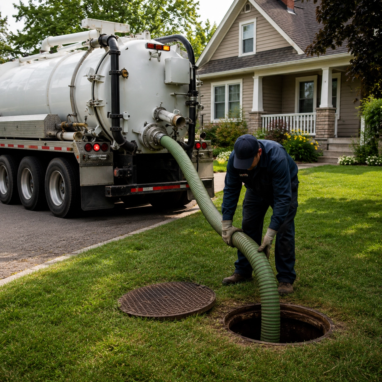 Septic Tank Cleaning & Sewer Services