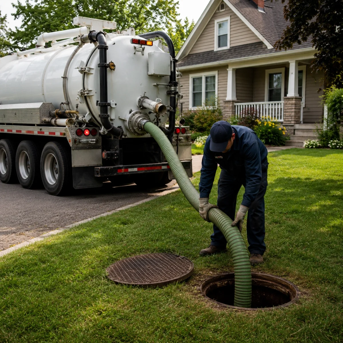 Septic Tank Cleaning & Sewer Services