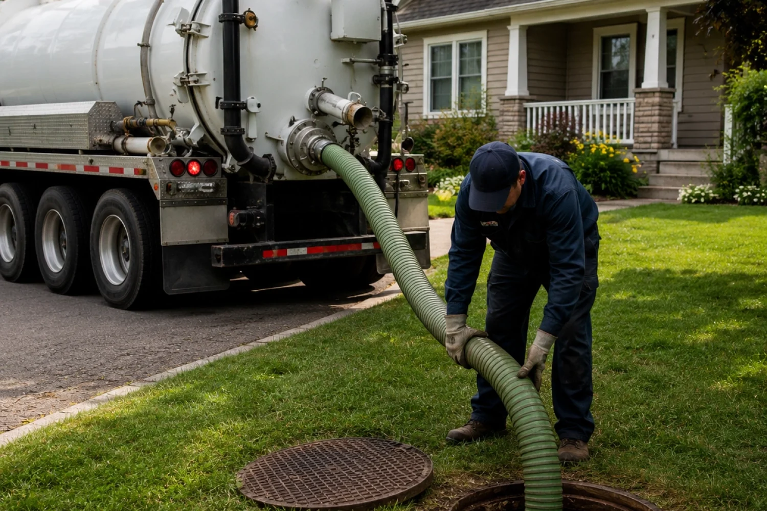 Septic Tank Cleaning & Sewer Services